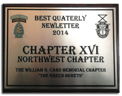 SFA Chapter 16 Award